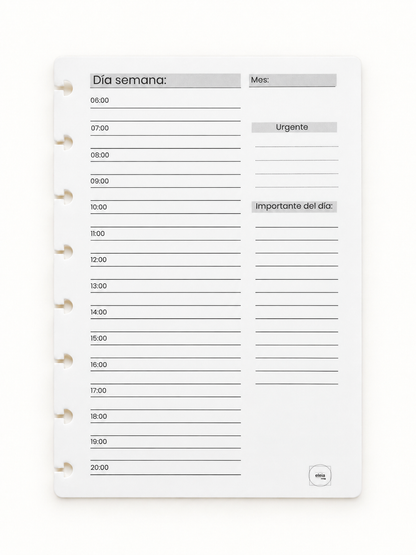 Ficha Planificador Diario